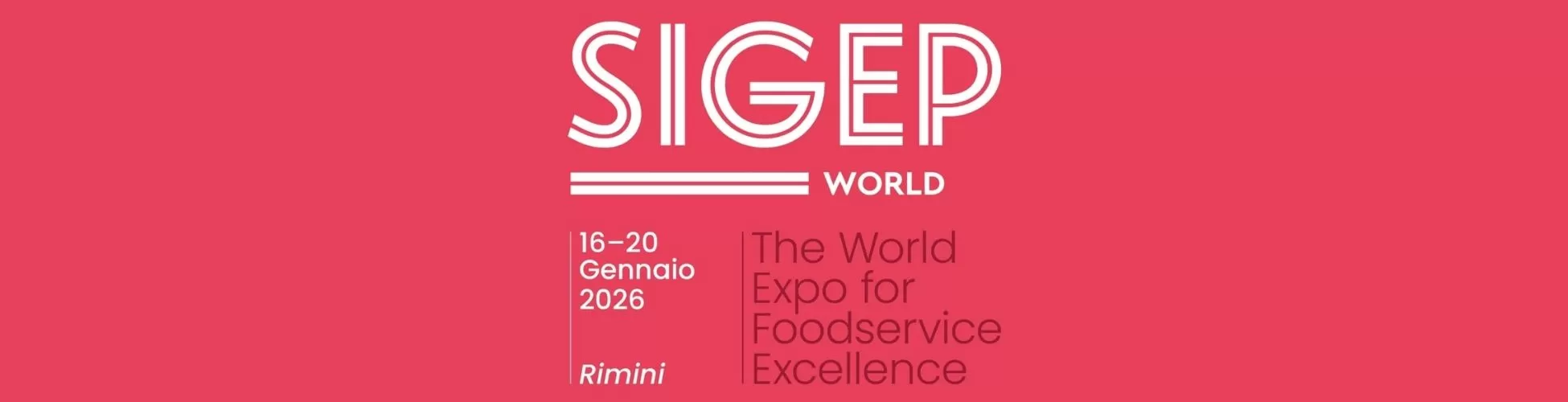 SIGEP 2026: l&rsquo;innovazione del Foodservice Dolce torna a Rimini dal 16 al 20 gennaio