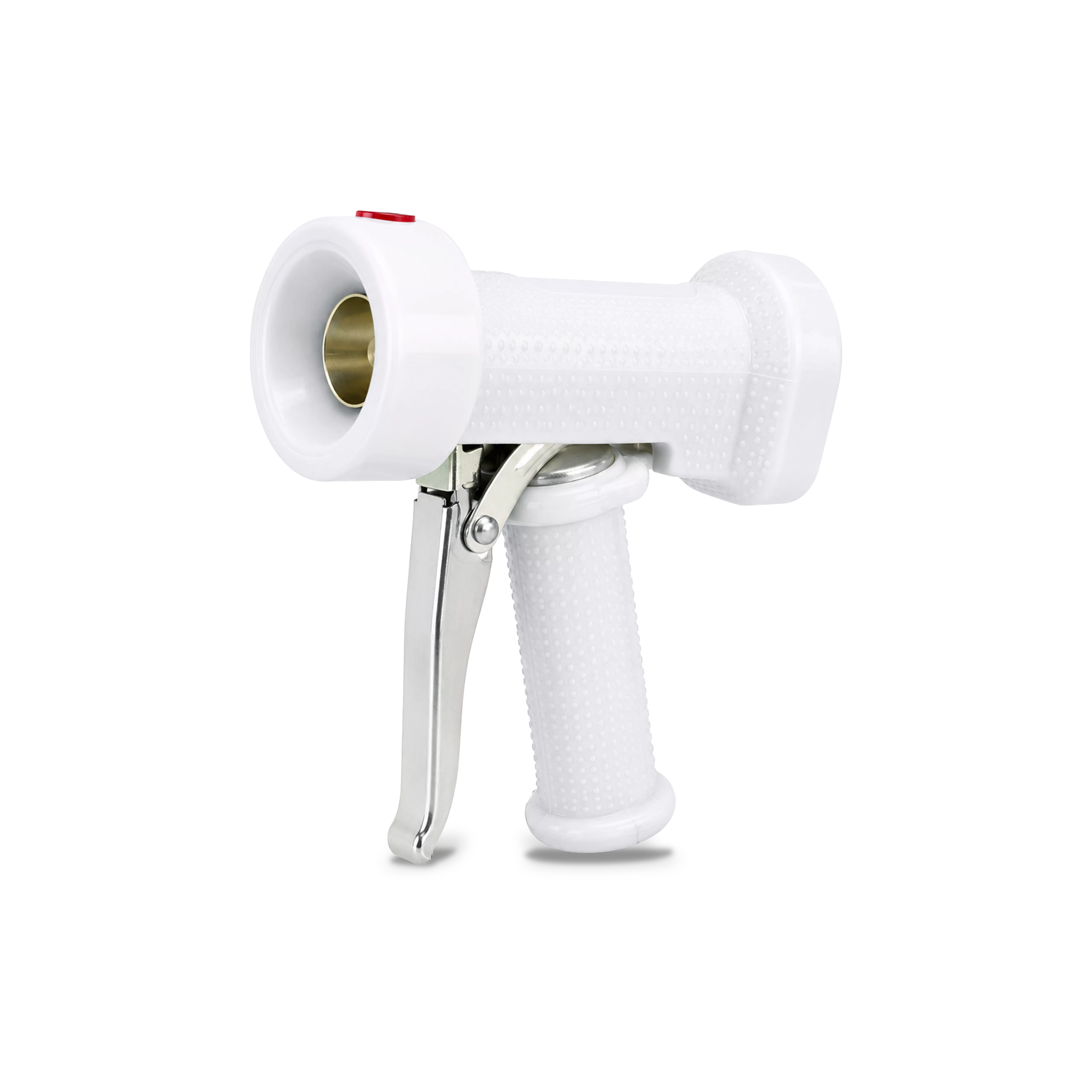 Low-pressure washdown gun in white colour coding